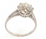 Vintage Old Mine cut Diamond Ring R1355