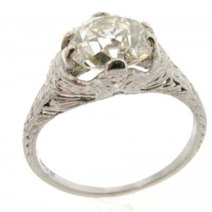 Vintage Old Cushion cut Diamond 1