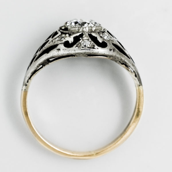 R1390-4-1920-Silver-Gold-Diamond-Ring