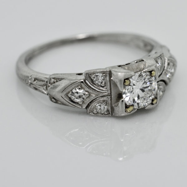 R1651-2-Art Deco-Diamond-Plat-Ring