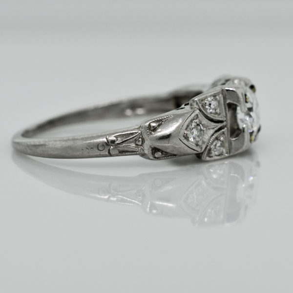 R1651-3-Art Deco-Diamond-Plat-Ring