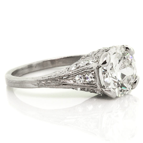 R1720-2-1.79 cts. OEC-Platinum-Ring