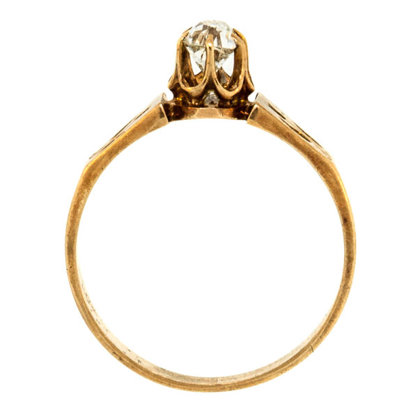 R1815-3-0.32 cts-OMC-Victorian-Gold-Ring