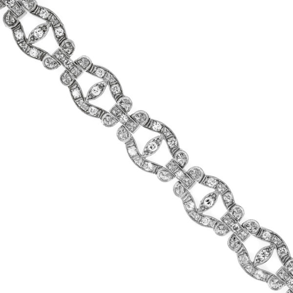 B447-Oval links-Deco-Bracelet