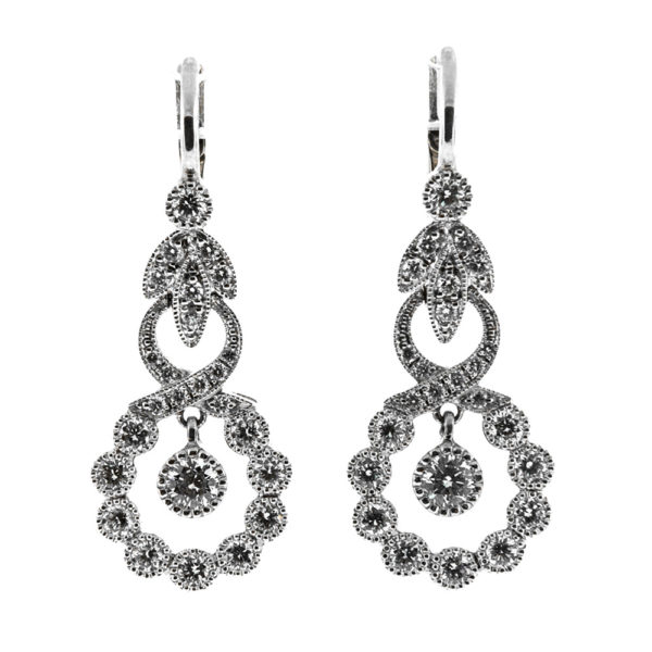 E573-1.27 cts-RBC-Handmade-Figure 8-Earrings