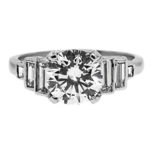 R1917-1.61 cts-RBC-Baguette-Plat-Ring