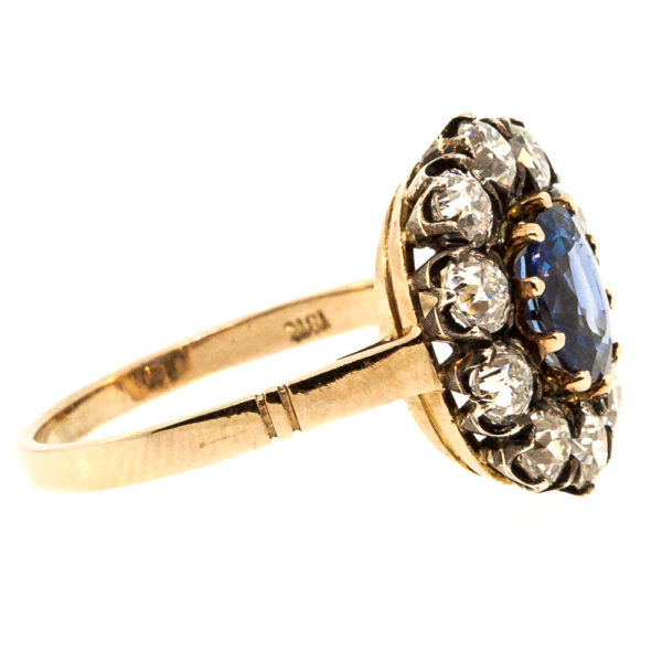 R1927-2-1.41 cts Sapp-OEC-18K-Ring