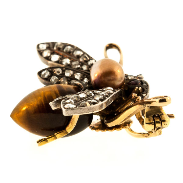 P134-2-French-Tiger Eyer-Pearl-Fly-Victorian