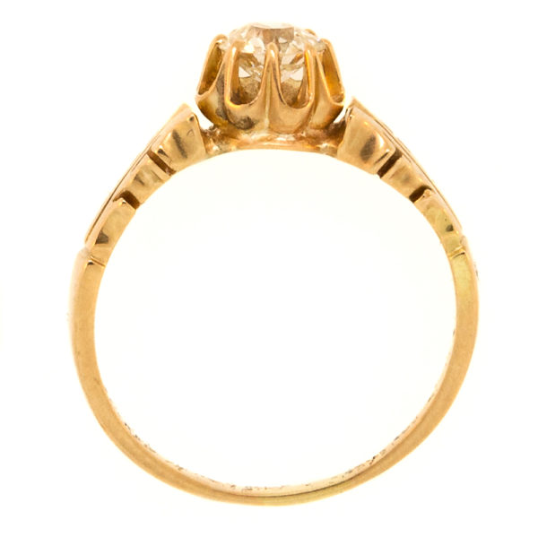 R1997-3-Victorian-0.45 cts-OEC-Gold-Ring