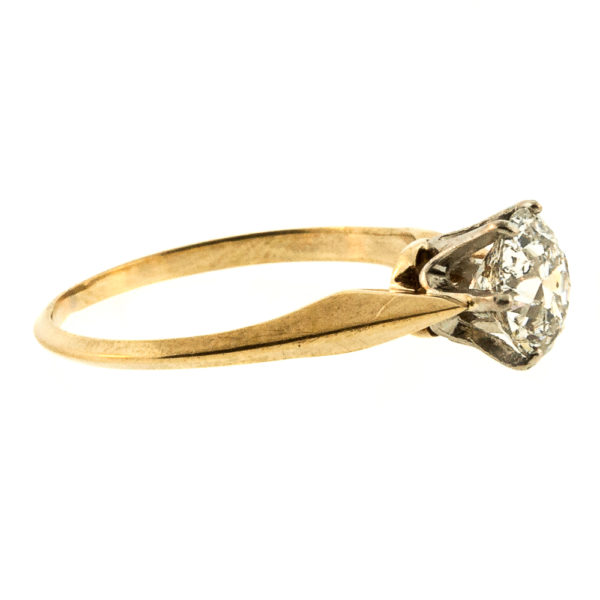 R2002-2-1.08 cts-OEC-Gold-Ring