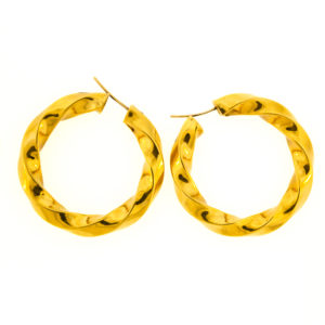 E615-Twisted-Gold-Large-Hoop