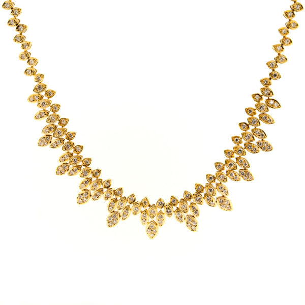 N601-18KT-Gold-10 cts-RBC-Necklace