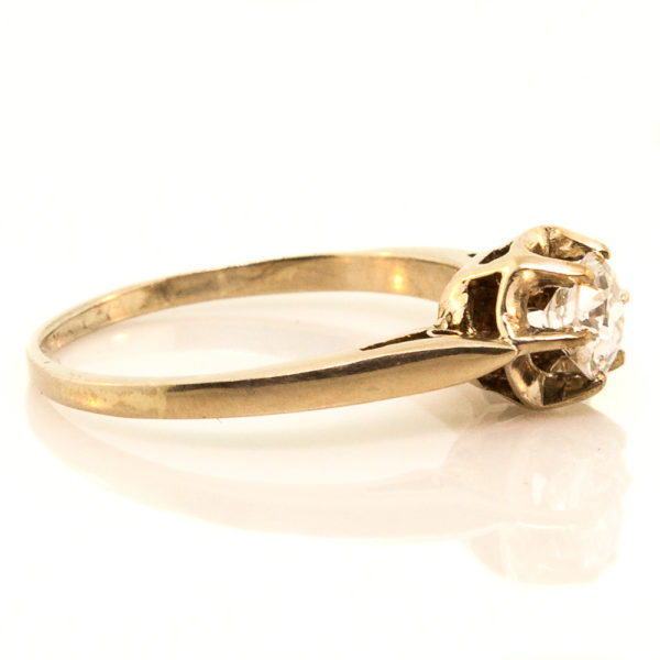 R1737-2-0.45 cts-OEC-18KT W-1940-Ring