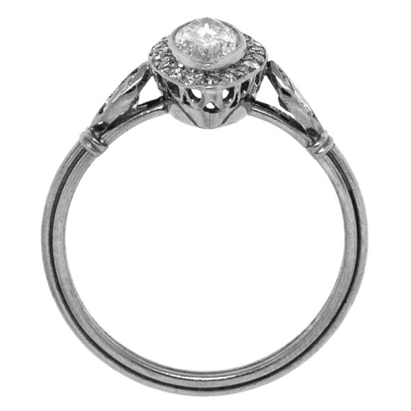 R1965-3-GS7-0.60 cts-Marquise Dia-Plat-Ring