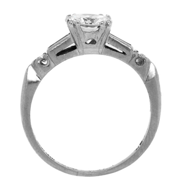 R2014-3-1940-1.02 cts RBC-Baguette-Plat-Ring