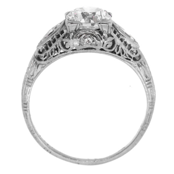 R2029-3-1.06 cts-OEC-Marquise-Plat-Ring