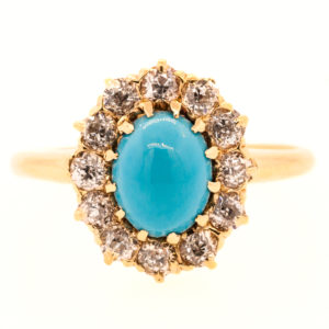 R2039-Oval Turquoise-OEC-Gold-Ring