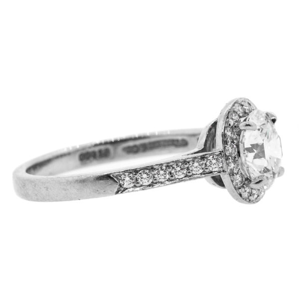 R1954-2-Tiffany&Co-1.24 cts BRC-Platinum-Ring