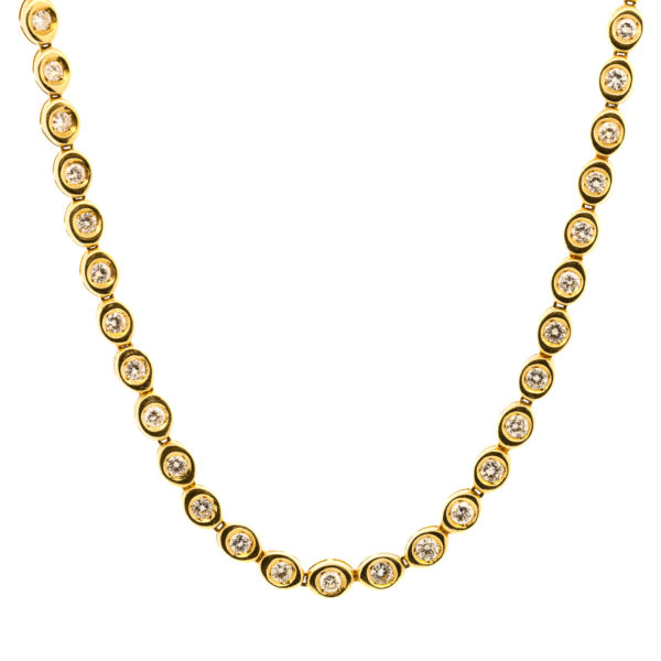 N615-18K-Riviera-5.50 cts-Necklace