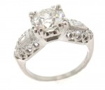 Vintage Cushion cut Diamond R1240