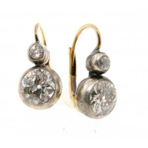 Vintage Diamond Earrings 1
