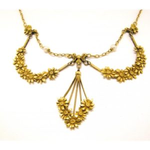 Antique French Gold Necklace 1