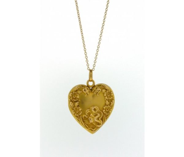 Antique Heart Locket 1