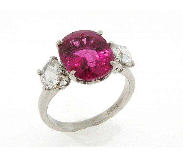 Tourmaline Diamond Ring 1