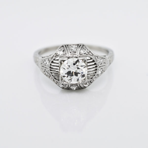 R1556-0.70 cts-Trans-Deco-Platinum-Ring