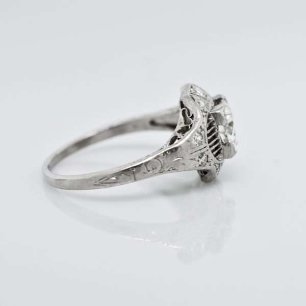 R1556-3-0.70 cts-Trans-Deco-Platinum-Ring