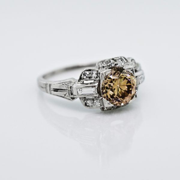 R1694-2-Cognac-Old Euro-Ring