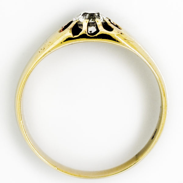 R974-4-0.45 cts-OMC-Gold-Ring