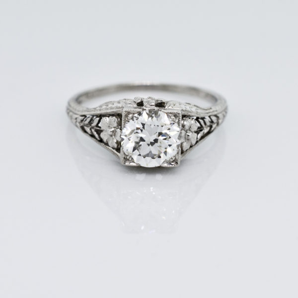 R1146-1.06 cts-OEC-Diamond-Platinun-Ring