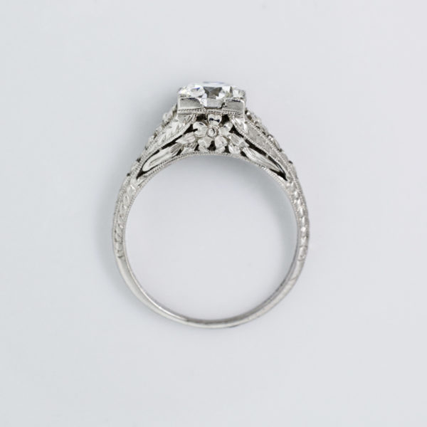 R1146-4-1.06 cts-OEC-Filigee-Ring