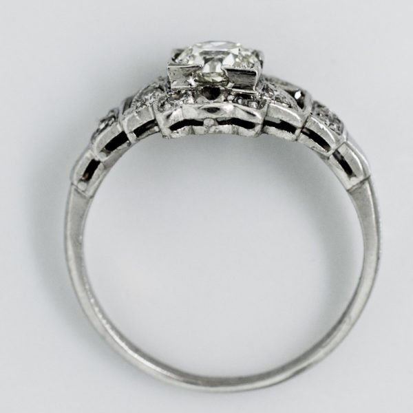 R1574-4-OEC Diamond-Deco-Platinum-Ring