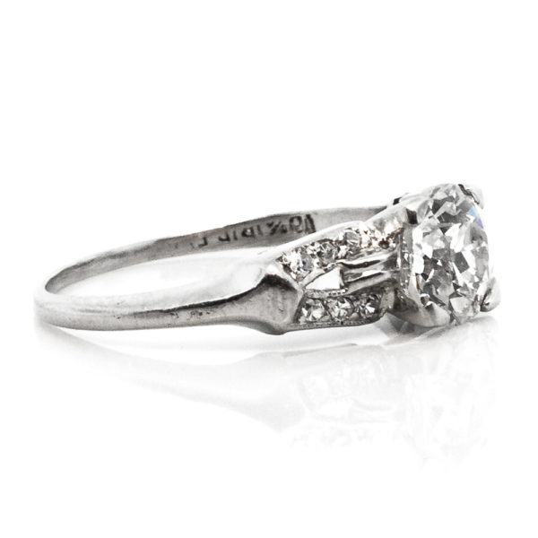 R1861-2-1.17 cts-OEC-Platinum-Ring