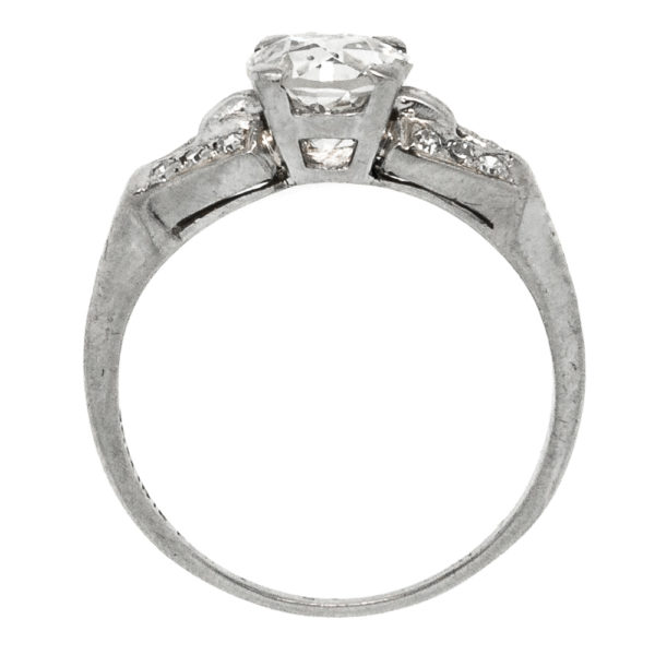 R1861-3-1.17 cts-OEC-Platinum-Ring