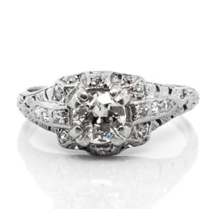 R1902-0.46 cts-EOC-Platinum-Ring