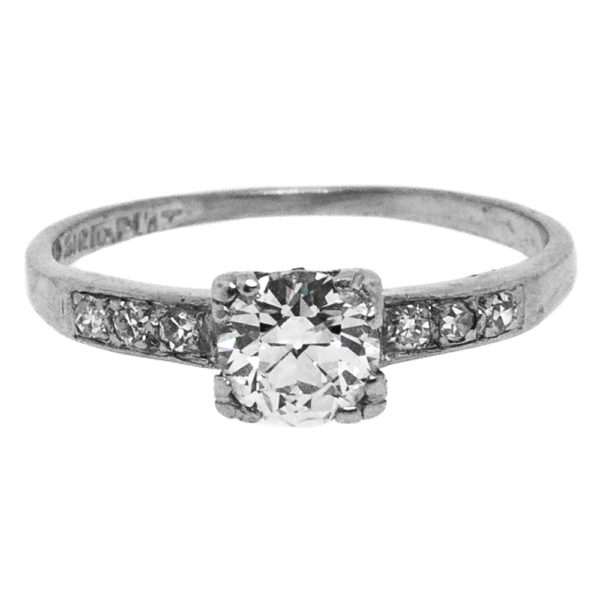 R1826-0.53 cts-OEC-1940-Platinum-Ring