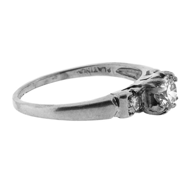 R1990-2-OEc-0.40 cts-Plat-Ring