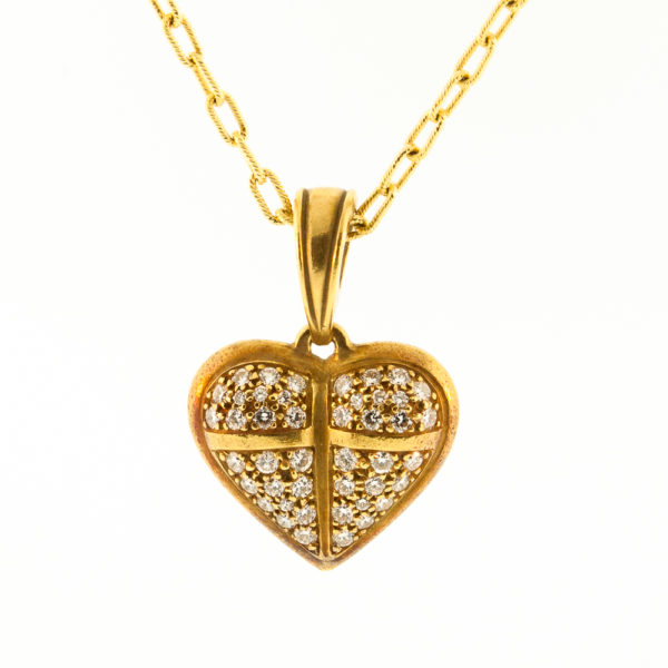 N487-Keiselstein Cord-Gold-Diamond[-Heart