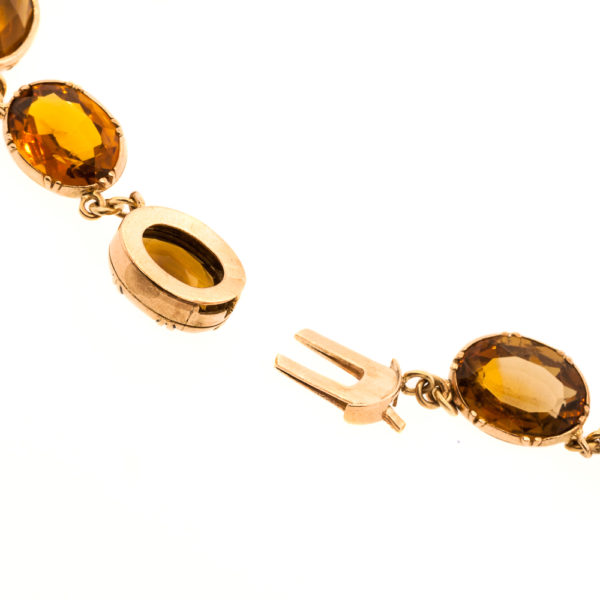 N335-3-Victorian-Graduated Citrine-Gold-Neck